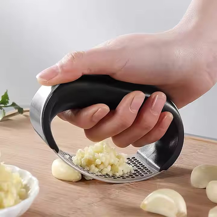 Stainless Steel Garlic Press Rocker