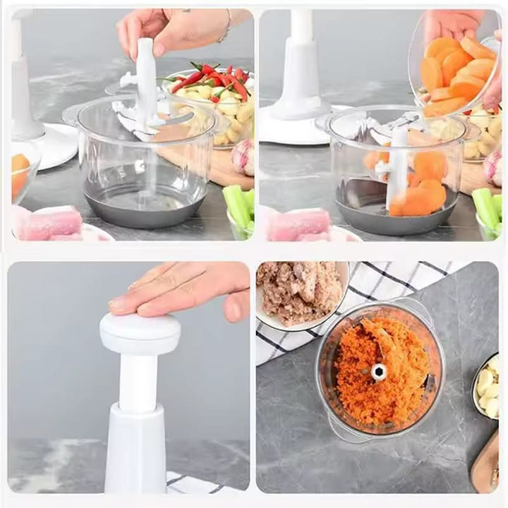 Hand Push Chopper for Vegetables